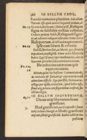 In Bellum Iugurthinum.