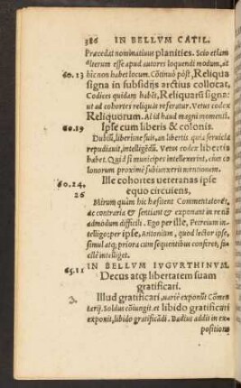 In Bellum Iugurthinum.