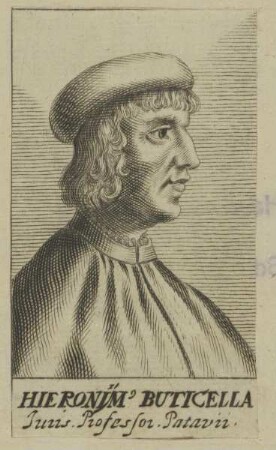 Bildnis des Hieronymus Buticella