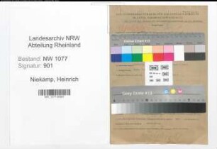 Entnazifizierung Heinrich Niekamp , geb. 21.04.1908 (Polizist)