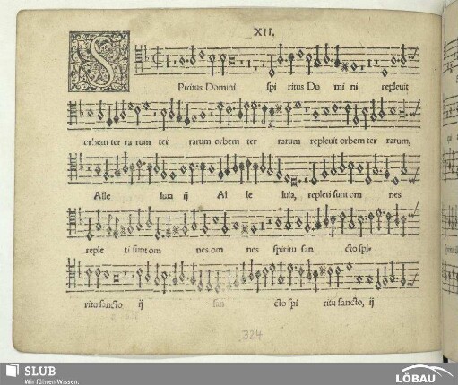 Spiritus Domini replevit orbem terrarum alleluia