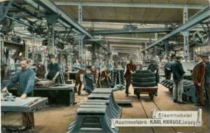 Eisenhobelei, Maschinenfabrik Karl Krause, Leipzig