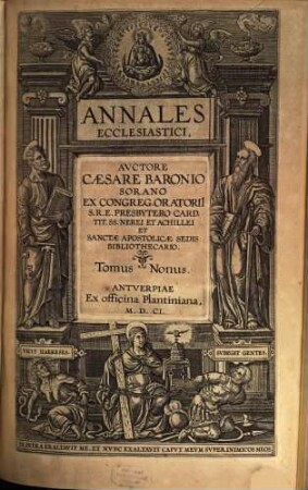 Annales Ecclesiastici, Tomus Nonus