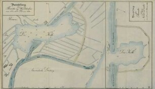 Darstellung der Braake bey Wischhafen vom 3ten u. 4ten Februar 1825