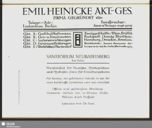 Emil Heinicke Akt.-Ges.
