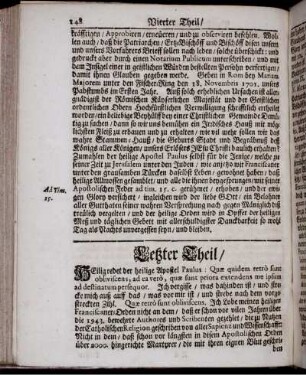 Letzter Theil