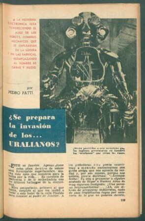 ¿Se prepara la invasión de los ... uralianos?