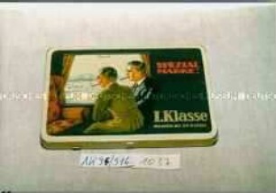Blechdose für 10 Stück Zigarren "SPEZIAL MARKE 1.Klasse"