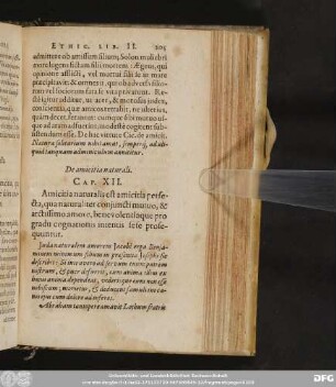 De amicitia naturali. Cap. XII.