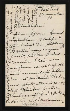 Brief an Marie von Bülow : 24.05.1894