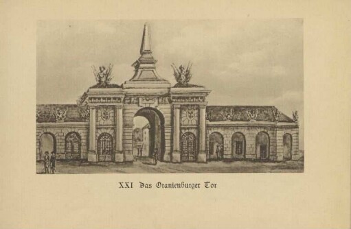 XXI. Das Oranienburger Tor