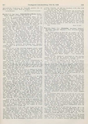 222-223 [Rezension] Neeser, Maurice, Orientation