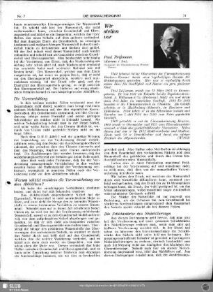 Wir stellen vor : Paul Reißmann
