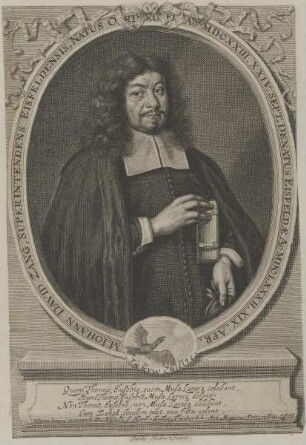 Bildnis des Johann David Zang