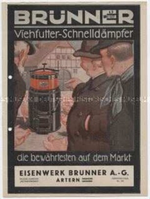Viehfutter-Schnelldämpfer