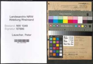Entnazifizierung Peter Lauscher , geb. 22.05.1905 (Beamter)