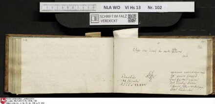Stammbuch des Johann Christian Wilhelm Schütze aus                            Braunschweig