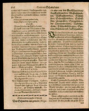 Sechs und viertzigster Discurß. Von Schmieden ins gemein/ ...