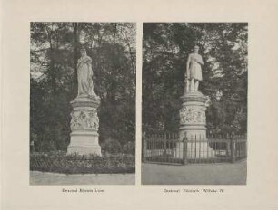 Denkmal Königin Luise ; Denkmal Friedrich Wilhelm IV.