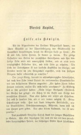 Viertes Kapitel. Luise als Königin