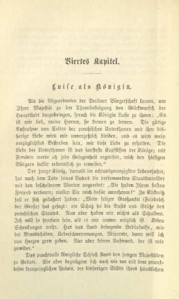 Viertes Kapitel. Luise als Königin