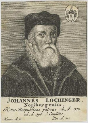 Bildnis des Johannes Lochinger
