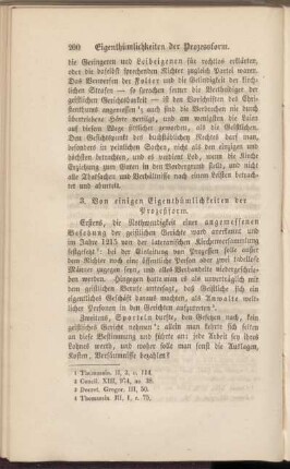 3. Von einigen Eigenthümlichkeiten der Prozeßform.
