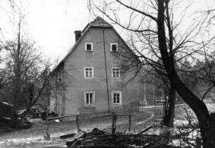Tharandt-Grillenburg. Ehemalige Mühle