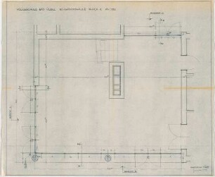 Grund, Peter; Bad Vilbel; Ernst Reuter Schule - Block E Eingangshalle (Grundriss)