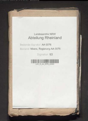 Absterben König Friedrichs II. und Eidesleistung der Beamten für Friedrich Wilhelm II. I
