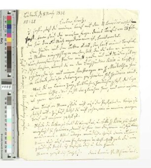 Brief an Franz Claudius