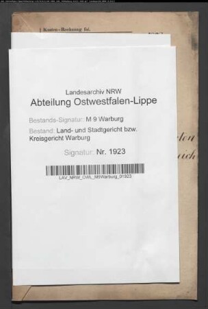 Erblasser: Berendes, Wilhelm Anton: