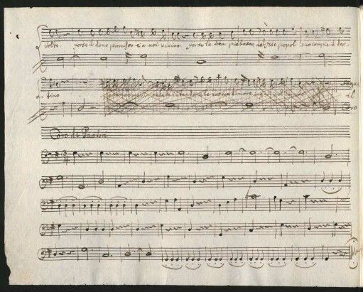 [No. 7] Coro di pastori [nur Basso-Stimme]