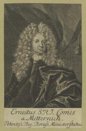 Bildnis des Ernestus a Metternich