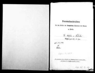 Scholz, Wilhelm von - Schriftsteller 1926 - Oktober - 27