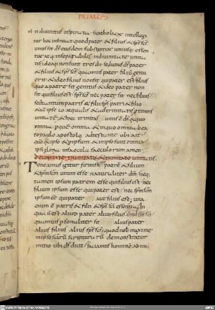 De fide sanctae trinitatis
