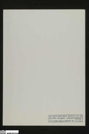 Vermögen der verstorbenen Catharina Leers, geb. Eckel