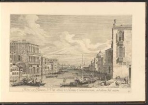 Venedig, IV. Hinc ex Platea S. Viti, illinc ex Domo Corneliorum, ad idem Telonium.