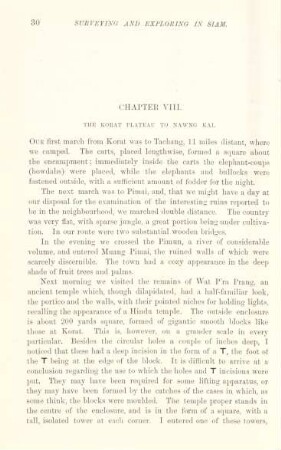 Chapter VIII. The Korat plateau to Nawng Kai