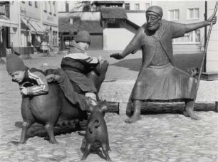 Der Saubrunnen in Wangen