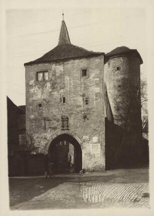 Unterfranken. Dettelbach, Faltertor (um 1550)
