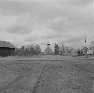 Blick zur Dorfkirche (1938; H. Palm)