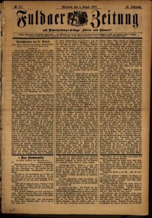 Ausgabe vom Mittwoch, den 04. August 1897.