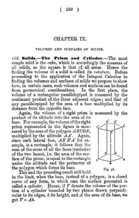 Chapter IX. Volumes and Surfaces of Solids.