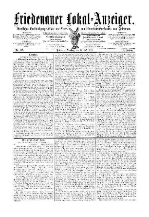 Nr. 85, 19.07.1898