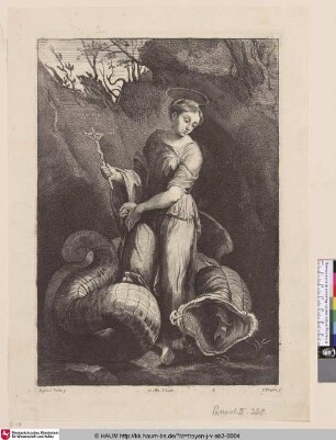 [Heilige Margareta mit dem Drachen; St. Margaret]