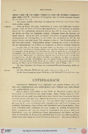 ⟦Unterbalbach⟧