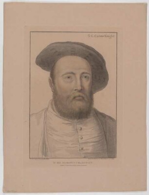 Bildnis des G. Carow