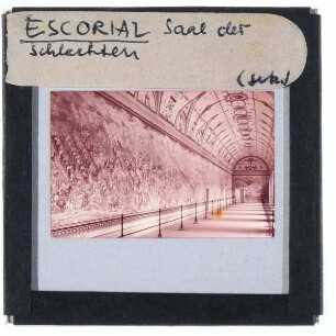 San Lorenzo de El Escorial, Real Sitio Schloss- und Klosteranlage : Schlachtensaal