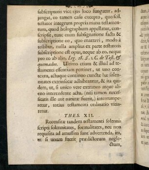 26-36, Thesis XII - XVI